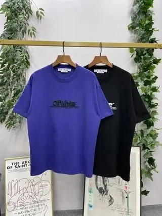 Off-White Scratch T-Shirt — Blue 14 colorway — Joyagoo Spreadsheet photo