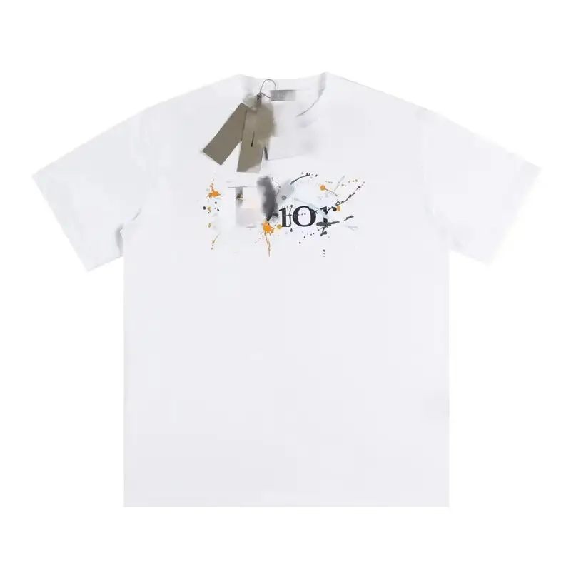 Christian Dior Atelier T-Shirt — White inkjet pattern colorway — Joyagoo Spreadsheet photo