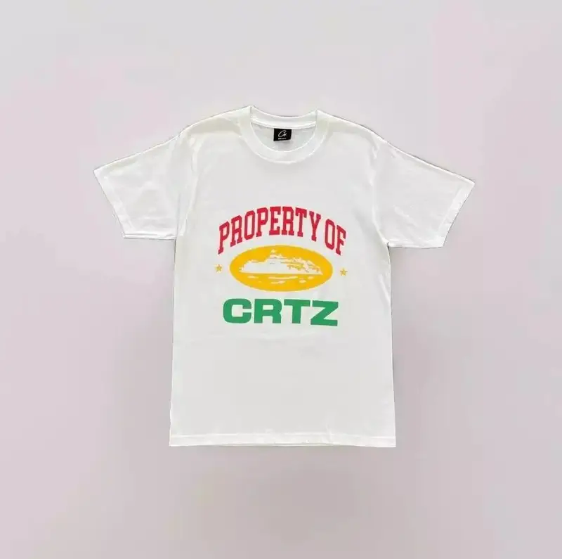 Corteiz Tee — Double Star White colorway — Joyagoo Spreadsheet photo