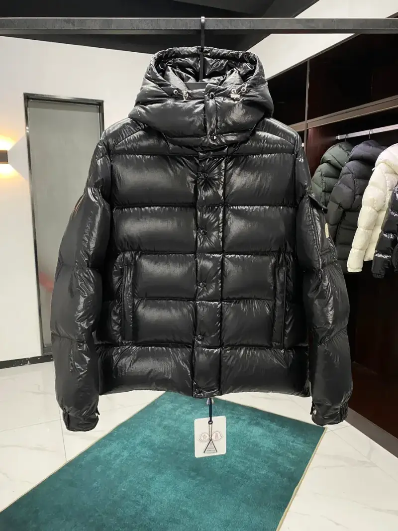 Moncler Maya 70th Anniversary Special Edition Short Down Jacket — Black colorway — Joyagoo Spreadsheet photo
