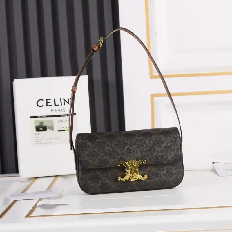 CELINE Bag — Black brown 20*10*4CM colorway — Joyagoo Spreadsheet photo