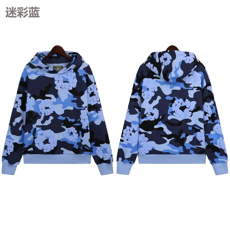 Denim Tears New Zip Hoodie — 5670 blue colorway — Joyagoo Spreadsheet photo
