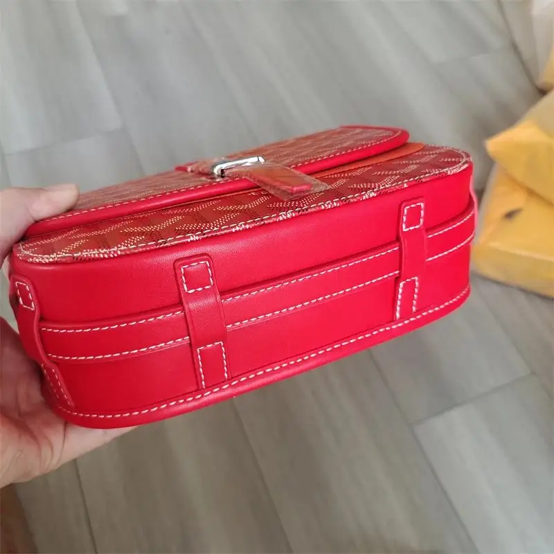 Goyard Shoulder Bag — red colorway — Joyagoo Spreadsheet photo