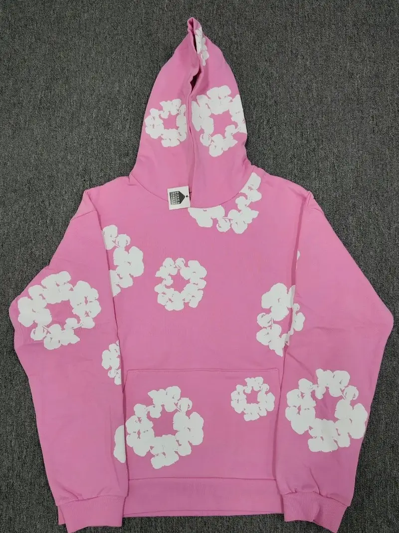 Denim Tears Offset Hoodie — Pink colorway — Joyagoo Spreadsheet photo