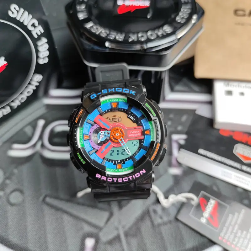 G-SHOCK Casio GA-110GW-7AER Watch — Black toys colorway — Joyagoo Spreadsheet photo
