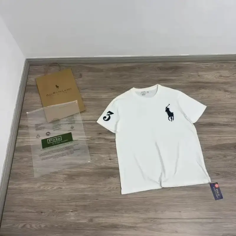 Ralph Lauren T-Shirt — white colorway — Joyagoo Spreadsheet photo