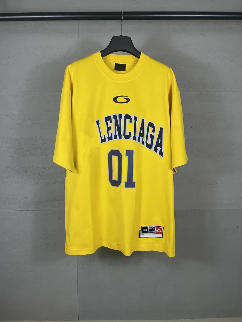 Balenciaga Basketball T-Shirt — yellow colorway — Joyagoo Spreadsheet photo