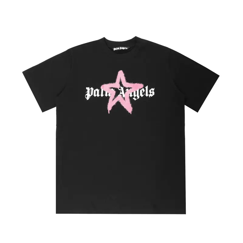 Palm Angels Tees — 2220 Black-Powder Print colorway — Joyagoo Spreadsheet photo