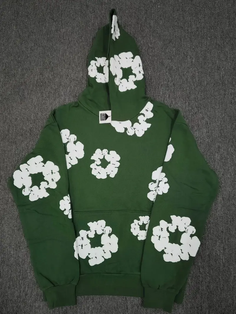 Denim Tears Offset Hoodie — green colorway — Joyagoo Spreadsheet photo