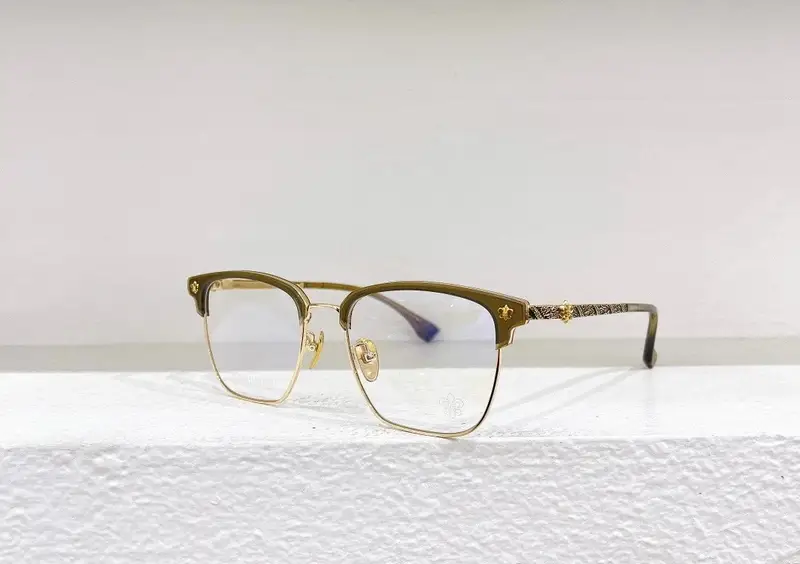 Chrome Hearts Sunglasses — through tea gold colorway — Joyagoo Spreadsheet photo