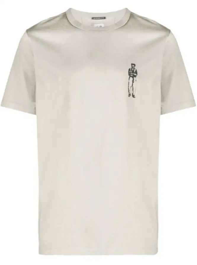 CP Company Logo T-Shirt — 9009 apricot colorway — Joyagoo Spreadsheet photo