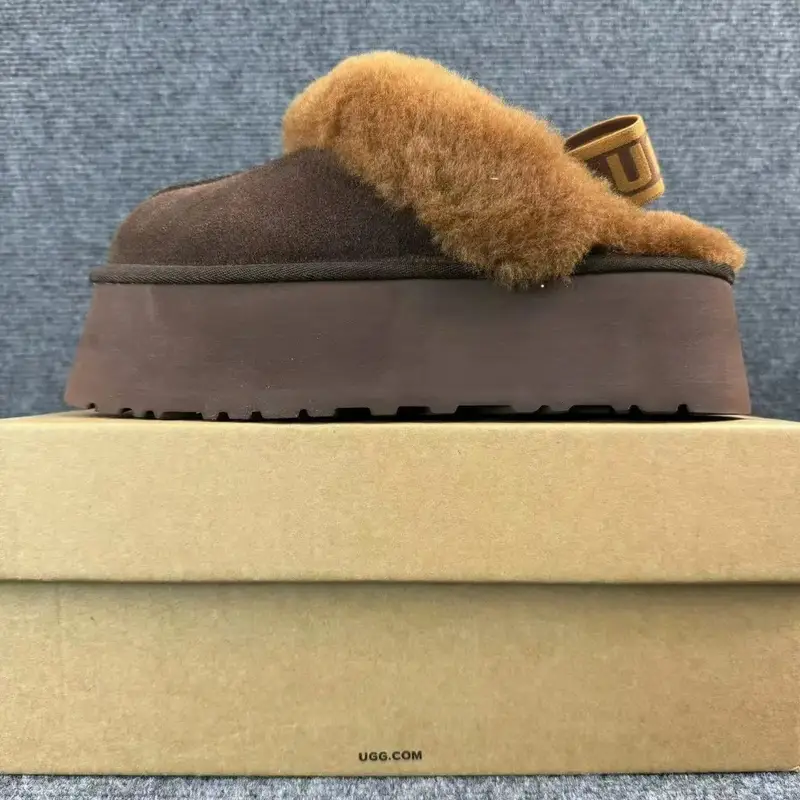 High Grey UGG Shoes — Platform Square Kert Slippers 3474-Color colorway — Joyagoo Spreadsheet photo