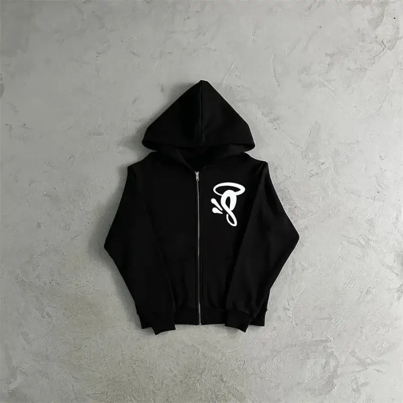 Syna Zip Hoodie in Blue CW — black colorway — Joyagoo Spreadsheet photo