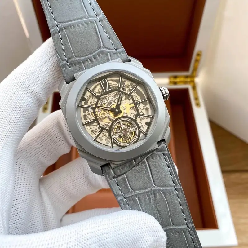Bvlgari Watch — [strip plate] titanium ash shell-hollow colorway — Joyagoo Spreadsheet photo