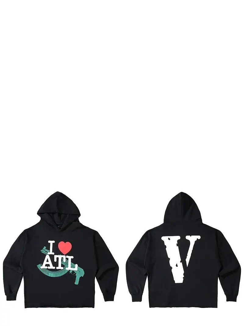 VLONE Hoodie — Black Wang Yibo colorway — Joyagoo Spreadsheet photo