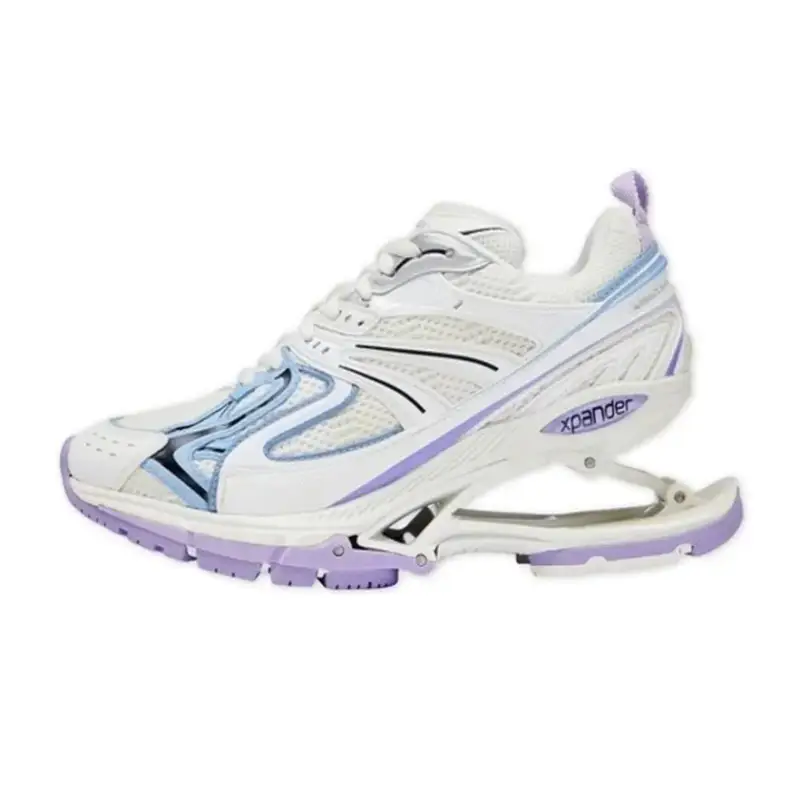 Balenciaga X-Pander Shoes — White Blue Purple colorway — Joyagoo Spreadsheet photo
