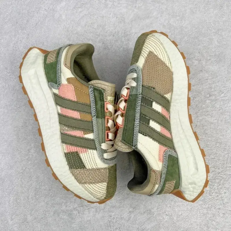 Adidas Originals Retropy E5 Shoes — Khaki Green colorway — Joyagoo Spreadsheet photo