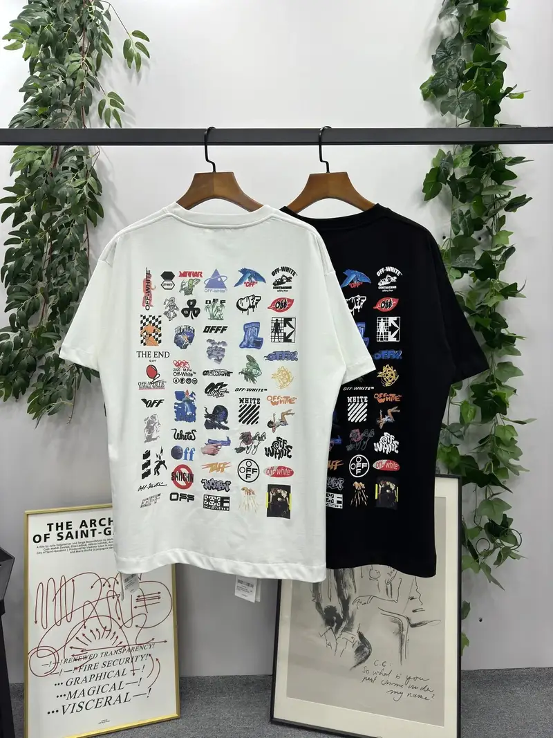 Off-White Scratch T-Shirt — White 03 colorway — Joyagoo Spreadsheet photo