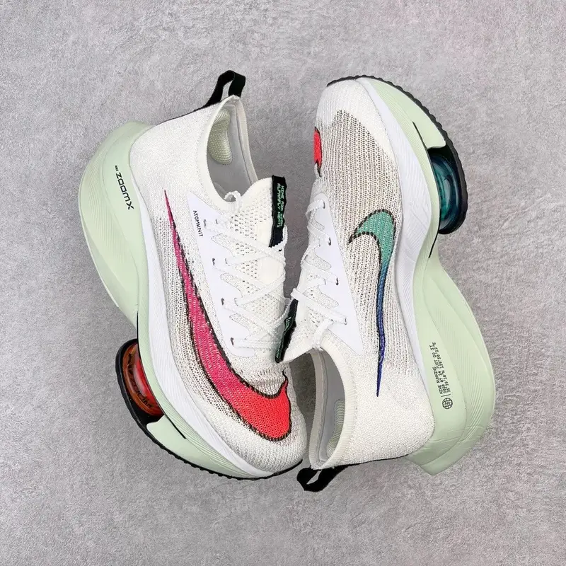 Nike Air ZoomX AlphaFly NEXT% 2 — White Green Red colorway — Joyagoo Spreadsheet photo