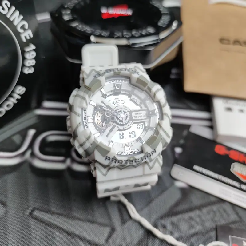 G-SHOCK Casio GA-110GW-7AER Watch — Grey wheel colorway — Joyagoo Spreadsheet photo