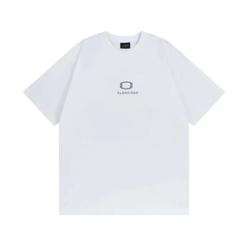 Balenciaga Glitched Logo Shirt — white colorway — Joyagoo Spreadsheet photo