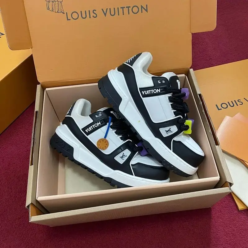 LV Trainers Maxi — Black and white colorway — Joyagoo Spreadsheet photo