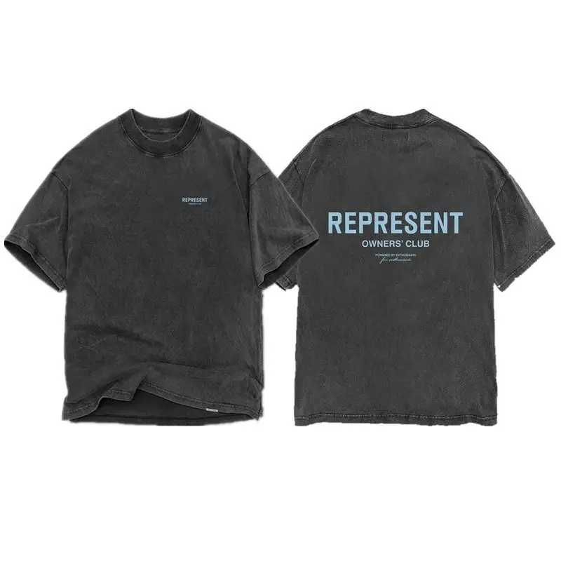HOUSE OF ERRORS T-shirt — R3021# blue letters colorway — Joyagoo Spreadsheet photo