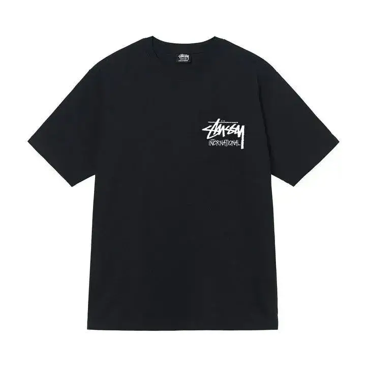 Stussy t-shirt — Black [International] colorway — Joyagoo Spreadsheet photo