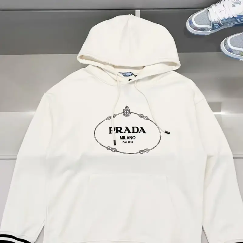 Prada Hoodie — White 1 colorway — Joyagoo Spreadsheet photo