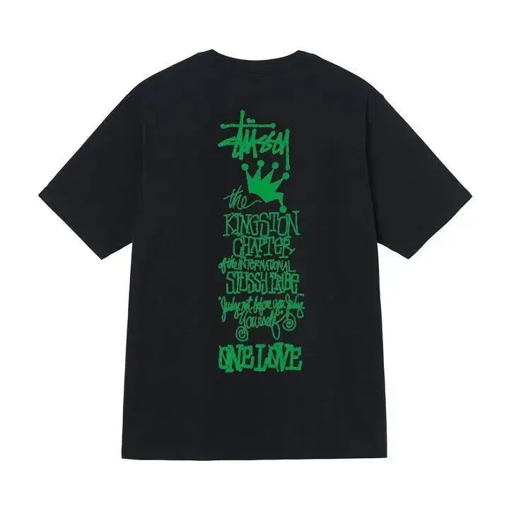 Stussy t-shirt — Black [Kingston]] colorway — Joyagoo Spreadsheet photo