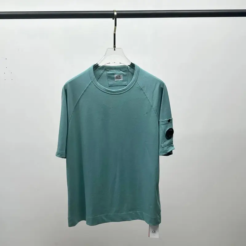 CP Company Logo T-Shirt — 9001 Powder Lake Green colorway — Joyagoo Spreadsheet photo