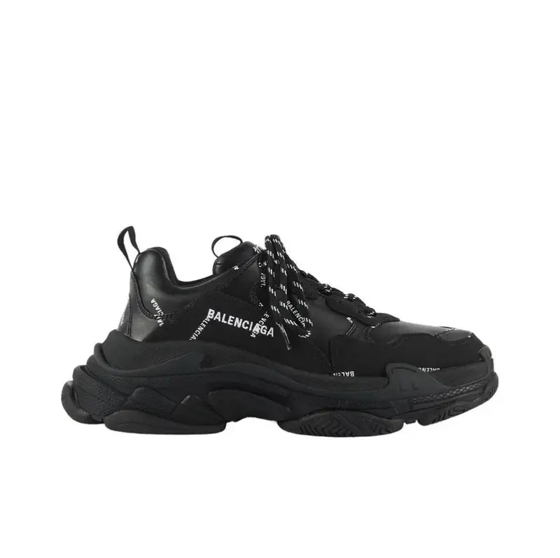Balenciaga 3S White Shoes — black print colorway — Joyagoo Spreadsheet photo