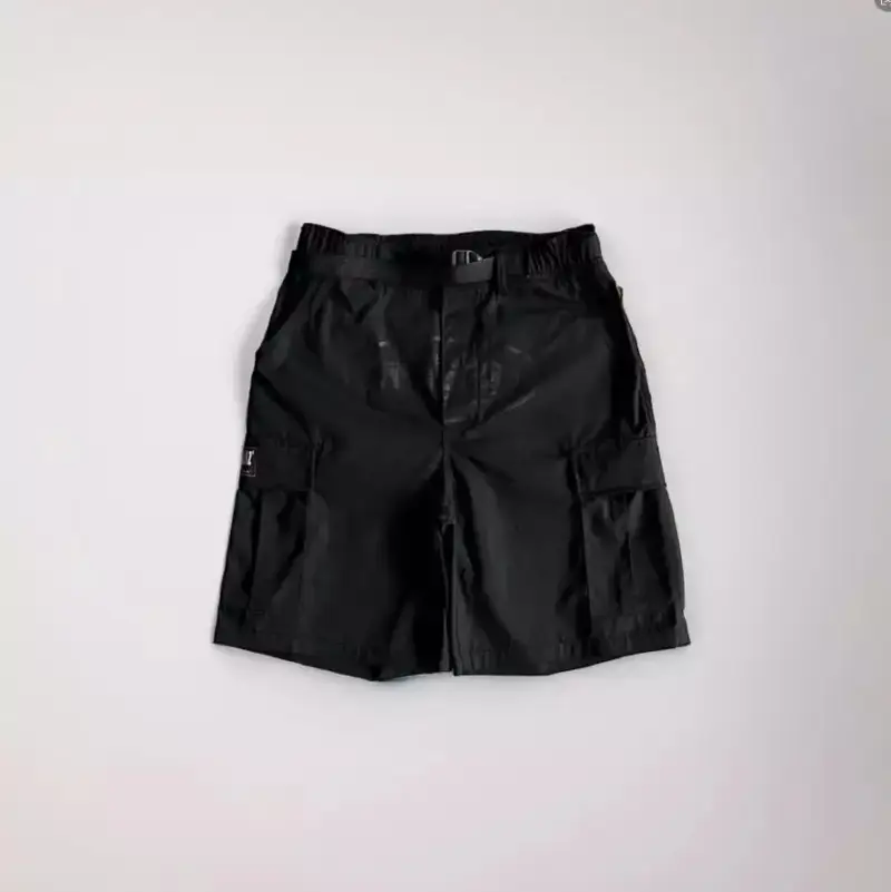 Corteiz Classic Cargo Triple Black Logo Shorts — Darkness colorway — Joyagoo Spreadsheet photo