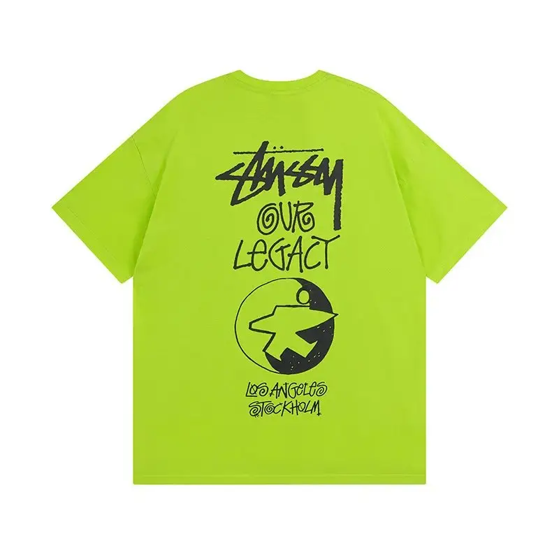 Stussy Tees — 966# fluorescent green colorway — Joyagoo Spreadsheet photo