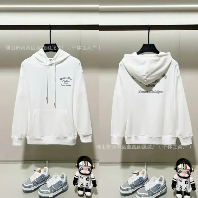Christian Dior Atelier Hoodie — white colorway — Joyagoo Spreadsheet photo