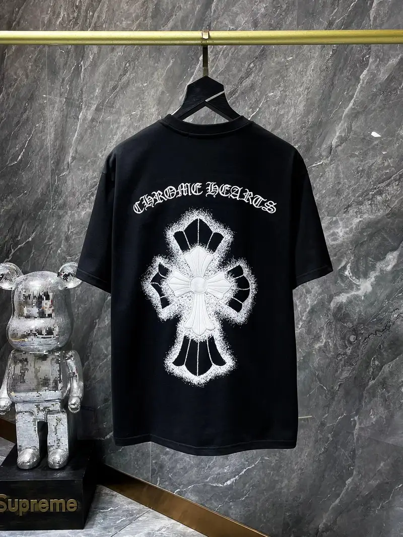 Chrome Hearts Leather Tee — 8788 black colorway — Joyagoo Spreadsheet photo