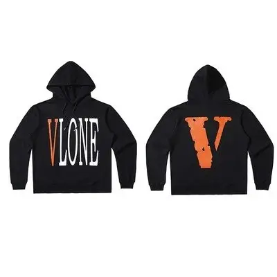 VLONE Hoodie — Vlone black orange V colorway — Joyagoo Spreadsheet photo