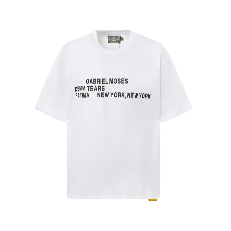 Denim Tears x Offset T-Shirt — D3288-19 white colorway — Joyagoo Spreadsheet photo