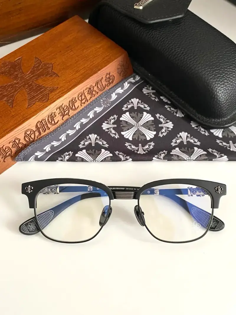 Chrome Hearts Sunglasses — Matte black colorway — Joyagoo Spreadsheet photo