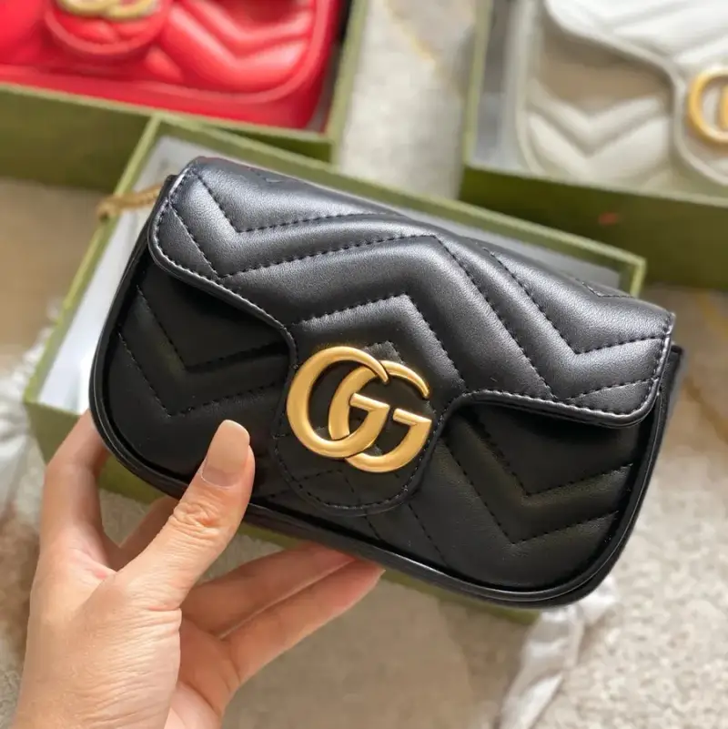 Gucci GG marmont — 17cm black colorway — Joyagoo Spreadsheet photo