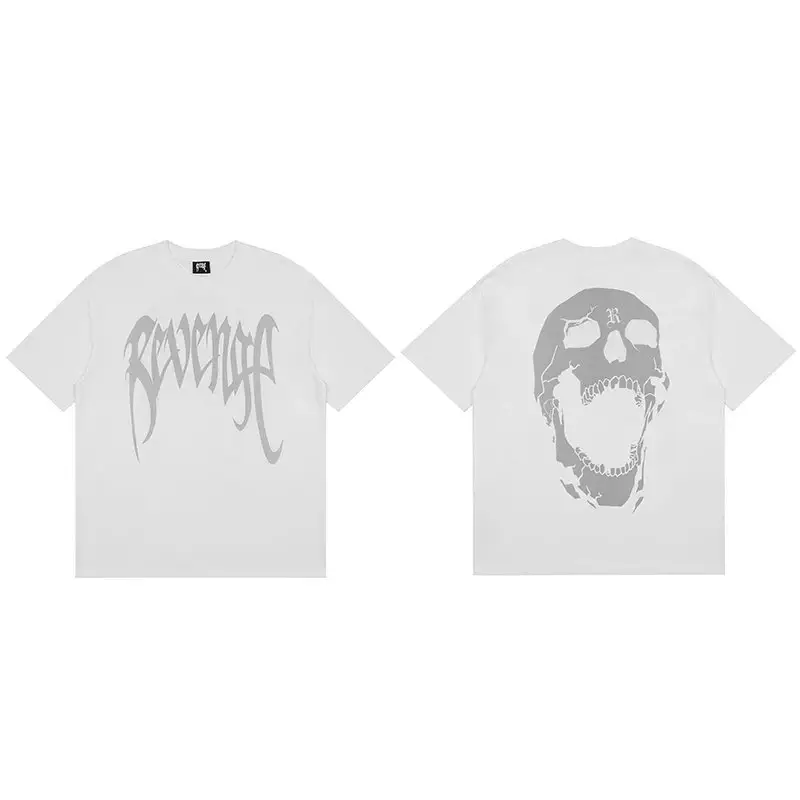 Revenge T-Shirts — White 3M reflective colorway — Joyagoo Spreadsheet photo