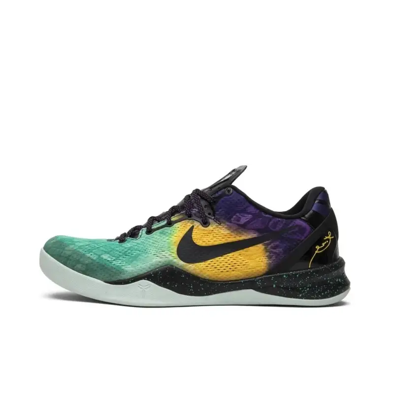 Kobe 8 Shoes — Kobe Bryant 8 Green Purple 555035-302 colorway — Joyagoo Spreadsheet photo