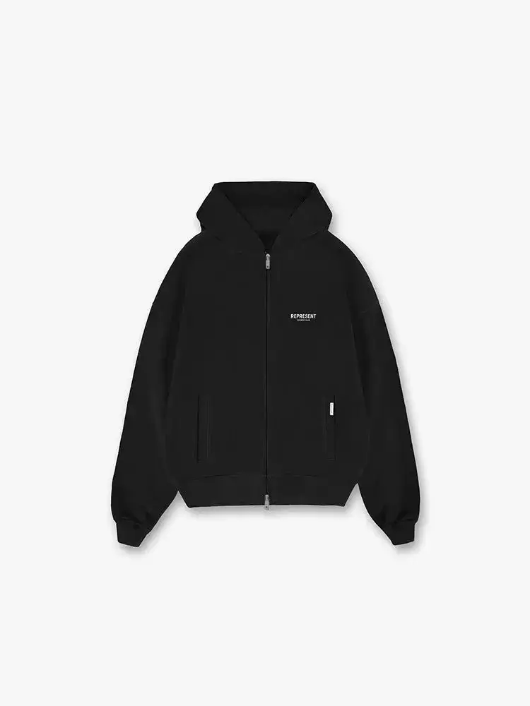 Zip Hoodie Represent — Black colorway — Joyagoo Spreadsheet photo