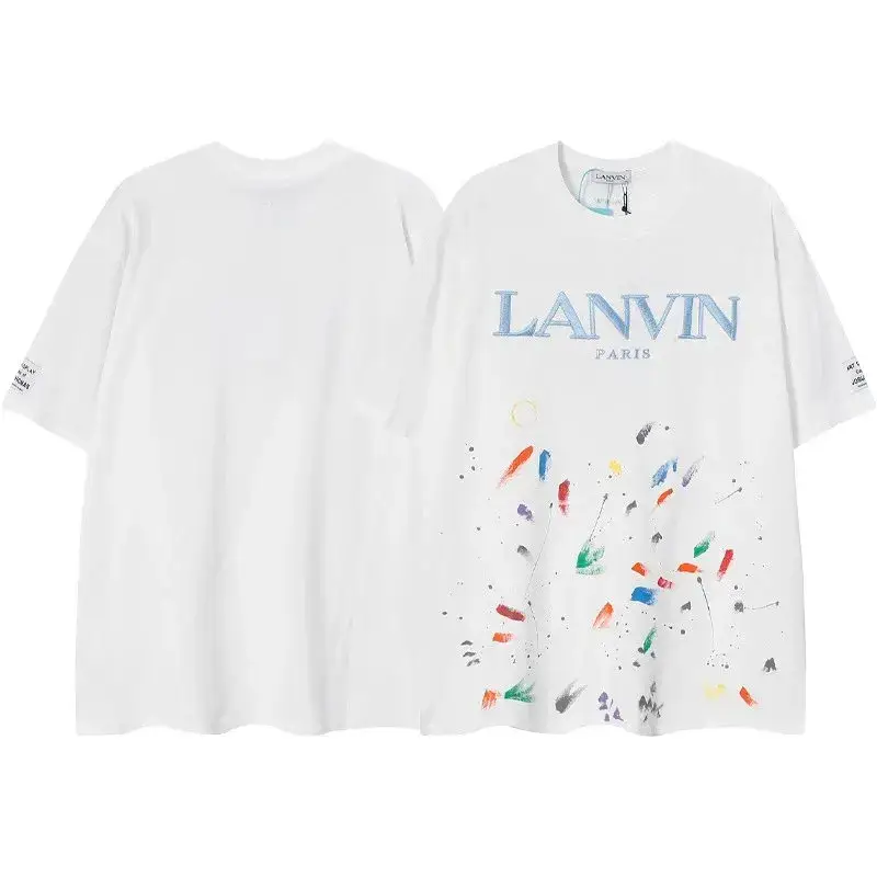 Gallery Dept T-Shirts — 57 White [splash ink embroidery]] colorway — Joyagoo Spreadsheet photo