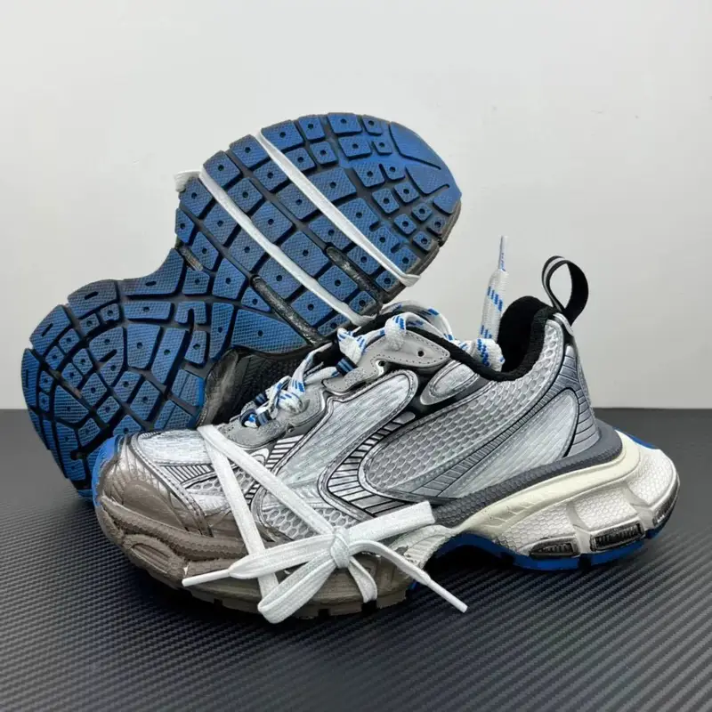 Balenciaga 3XL Shoes — 3XL Silver Blue Mud Dyeing colorway — Joyagoo Spreadsheet photo