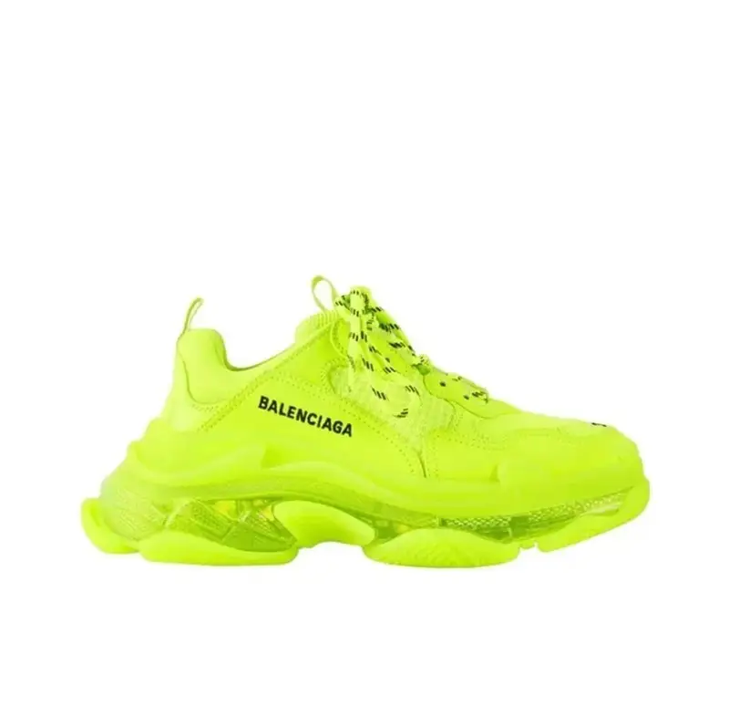 Balenciaga 3S White Shoes — Apple green colorway — Joyagoo Spreadsheet photo