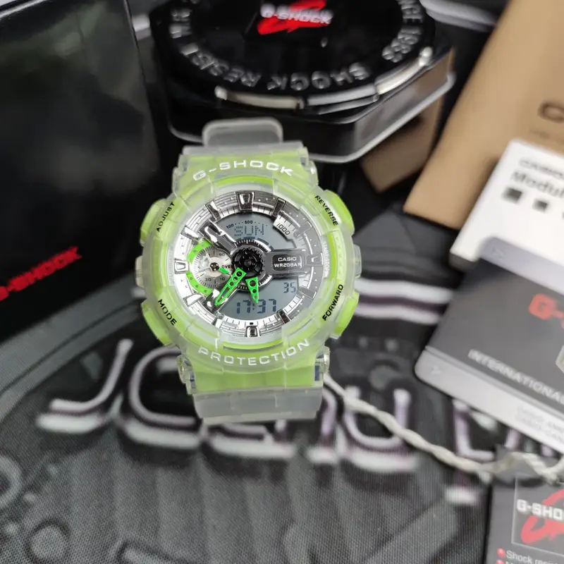 G-SHOCK Casio GA-110GW-7AER Watch — The Toughness of Ice Electricity colorway — Joyagoo Spreadsheet photo