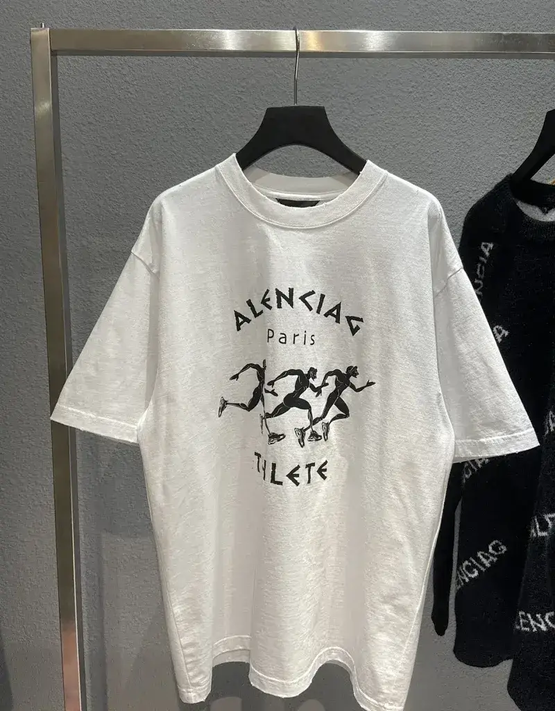 Balenciaga Marathon T-Shirt — white colorway — Joyagoo Spreadsheet photo