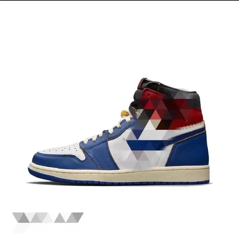 Jordan 1 Union Black Toe — Union Co branded Black Blue colorway — Joyagoo Spreadsheet photo