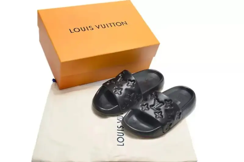 LV Waterfront Shoes — black colorway — Joyagoo Spreadsheet photo